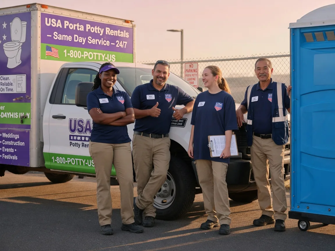 Porta Potty Rental company in Garden City, MI