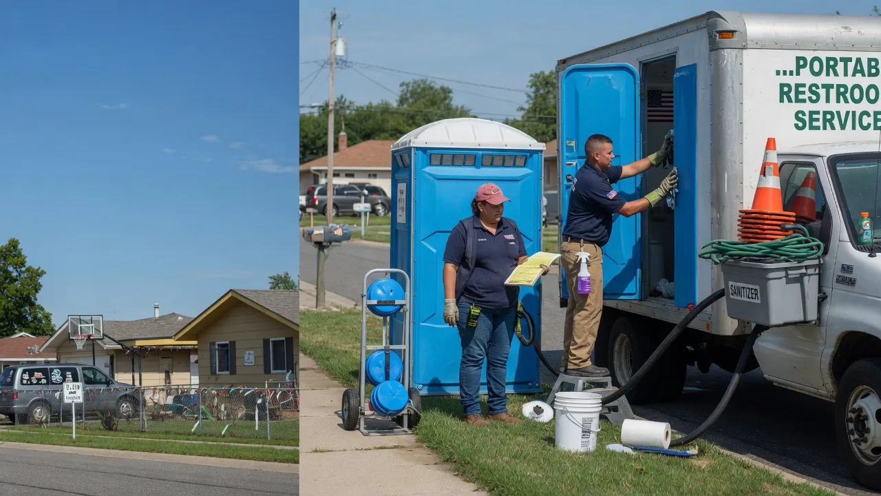 Portable Toilet Rental in Garden City, MI near me